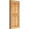 Ekena Millwork Framed Board-n-Batten Shutters, Rough Sawn Western Red Cedar, 10 3/4W x 23H, PR RBF06S11X023RWR - alternate 5
